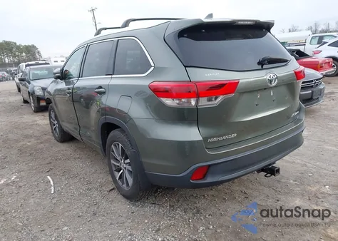 2017 Toyota Highlander Xle from USA, damaged, VIN 5TDJZRFH9HS463288
